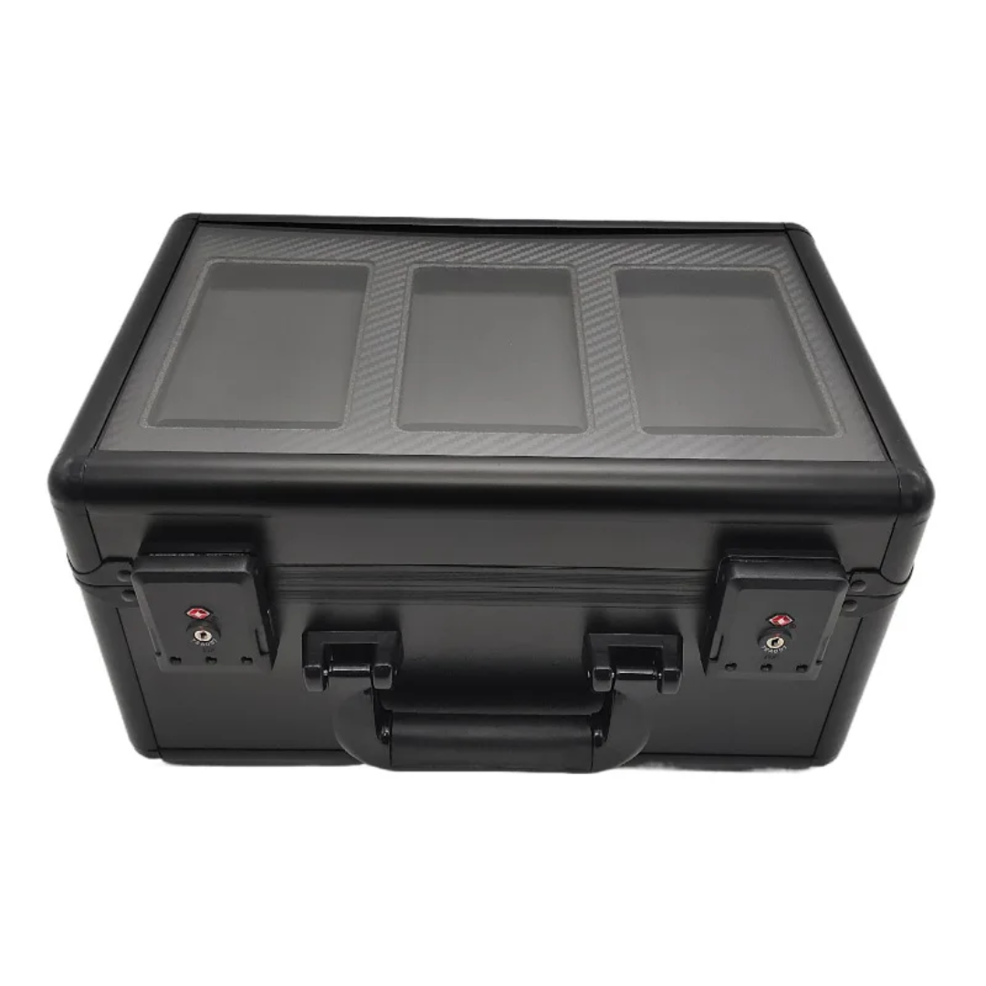 Premium Graded Card Slab Case with Display Window (Fits 66 PSA/BGS/CGC)