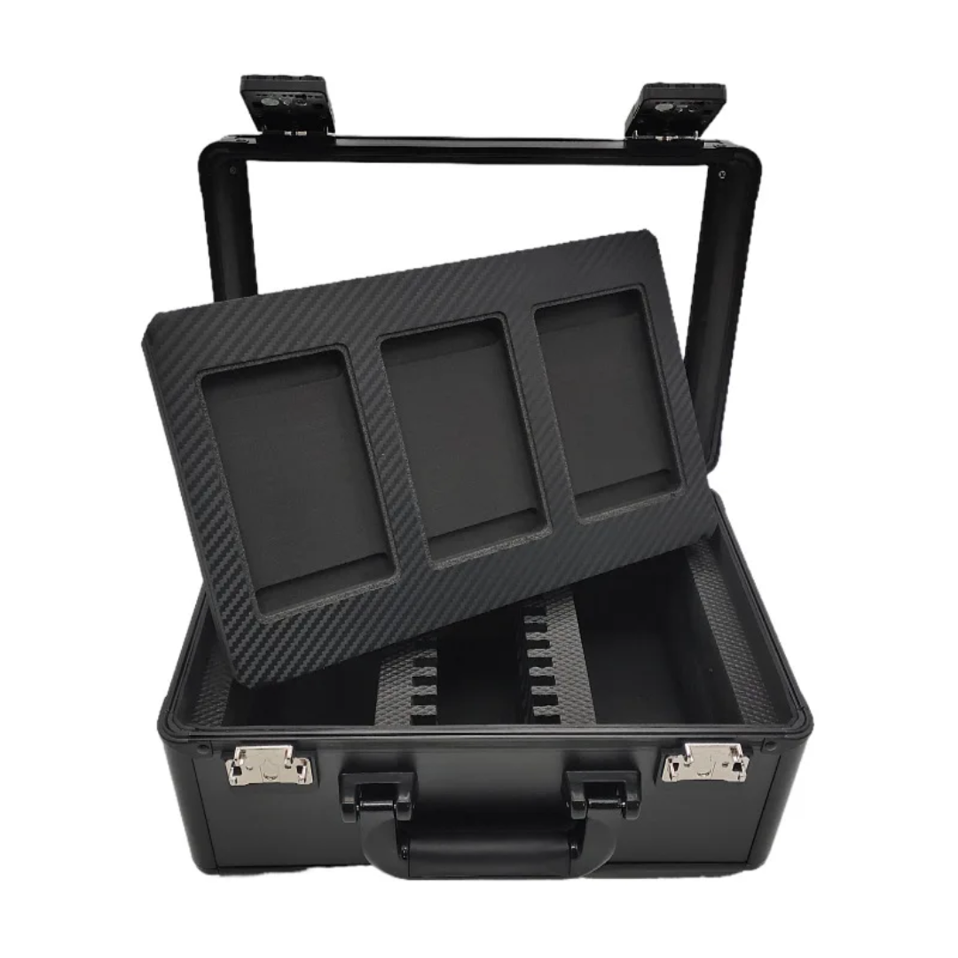 Premium Graded Card Slab Case with Display Window (Fits 66 PSA/BGS/CGC)