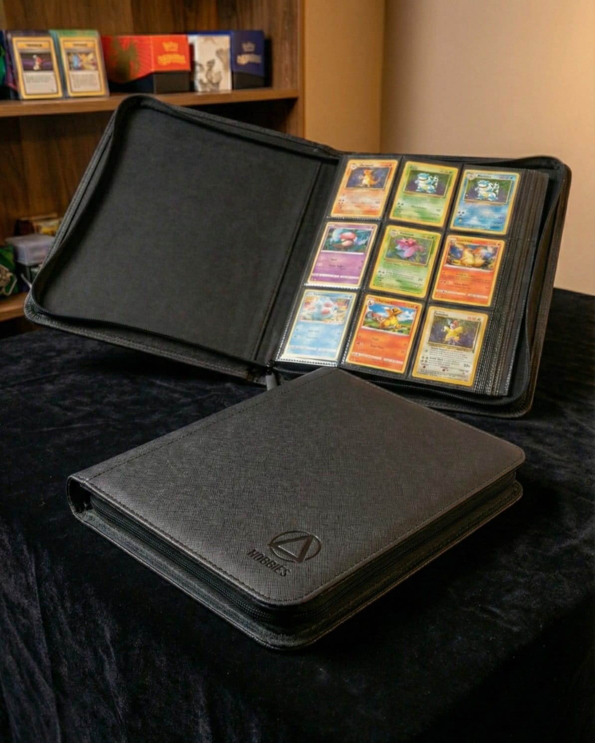 Premium Side-Loading Card Binders - 9-Pocket (TCG, Pokemon, MTG, Sports)
