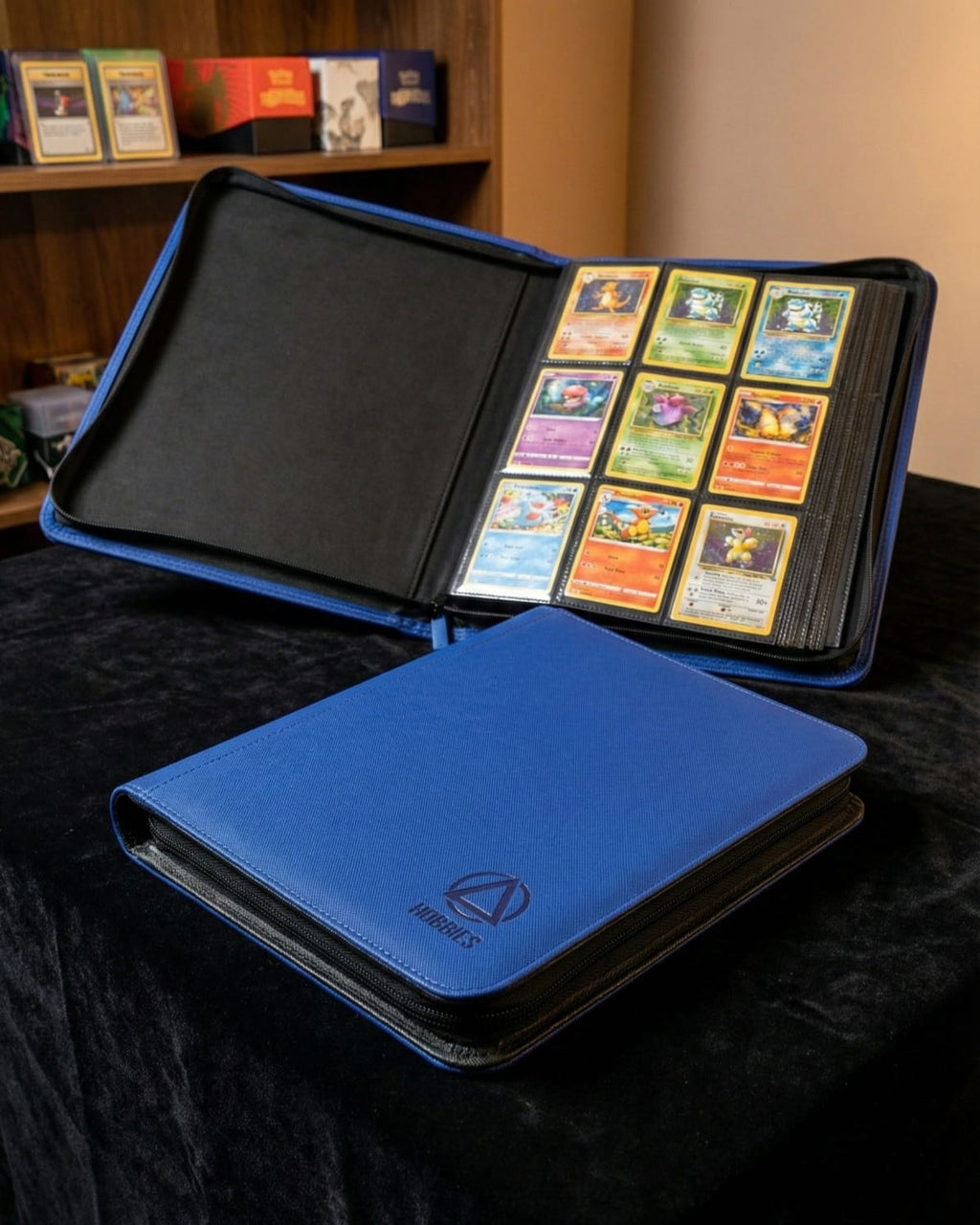 Premium Side-Loading Card Binders - 9-Pocket (TCG, Pokemon, MTG, Sports)